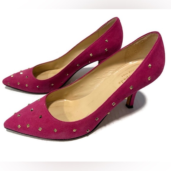 Kate Spade Jacinda Studded Suede Pump Size 6 - Picture 5 of 6